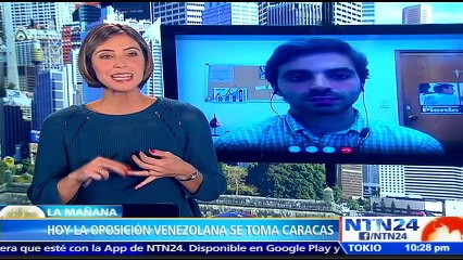 'Toma de Caracas' va a ser una "manifestación histórica": diputado de Voluntad Popular a NTN24