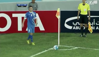 Aleksandr Geynrikh Goal - Uzbekistan 1-0 Syria (01/09/2016)