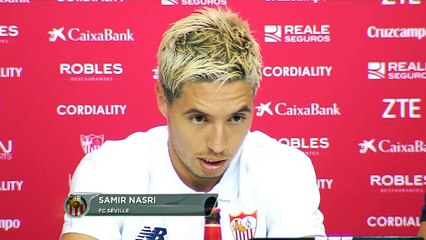 Séville - Nasri : "Pep voulait que je reste à Manchester"