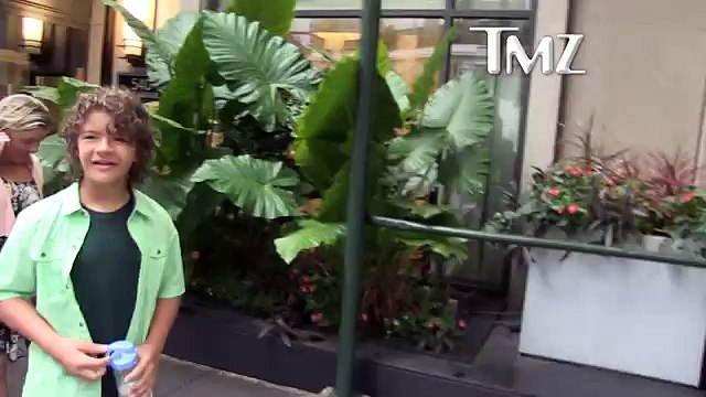 'Stranger Things' Star Gaten Matarazzo Grinnin' Wide ... Fake Teeth and All