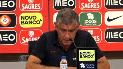 Portugal - Santos : "Continuer à gagner"