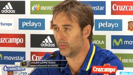 Espagne - Lopetegui : "Je veux que l'équipe progresse"