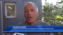 D!CI TV : Une pétition pour aménager la carrière de Méolans en panorama sur la vallée de l'Ubaye