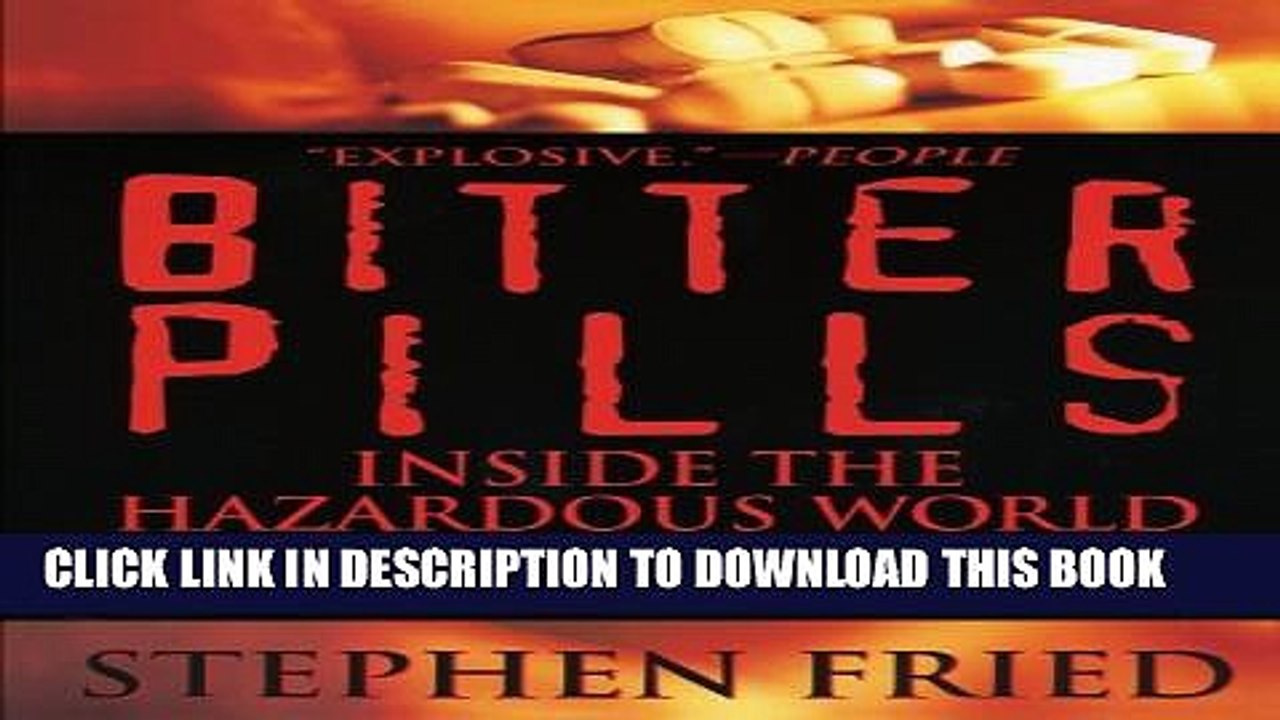 [PDF] Bitter Pills: Inside the Hazardous World of Legal Drugs Popular Colection