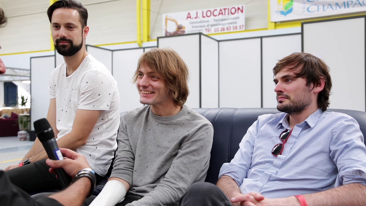 Puggy avant leur concert à la Foire de Châlons