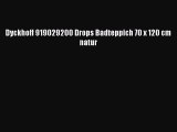 Dyckhoff 919029200 Drops Badteppich 70 x 120 cm natur