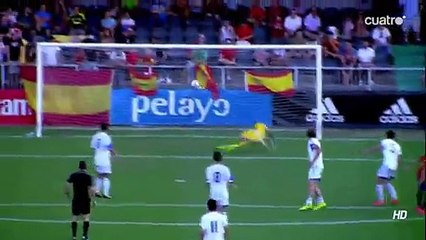 3-0 Munir Goal - Spain U21 vs San Marino - 01.09.2016