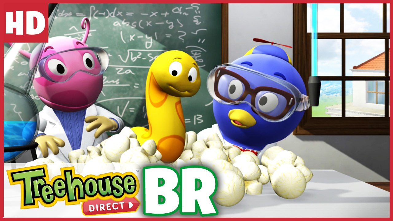 Experiência da ciência louca na escola com Os Backyardigans !