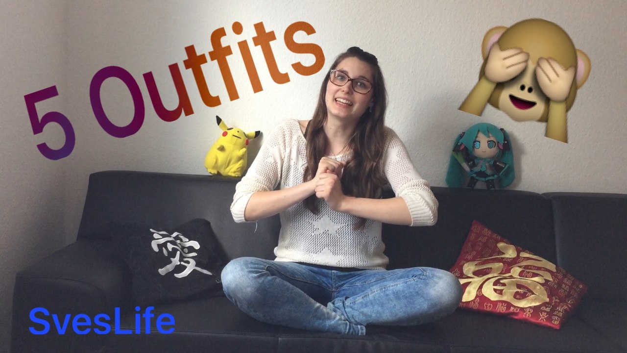 Meine 5 OUTFITS! Erstes Video!