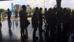 Estudantes de enfermagem protestam durante consulta pública para reitor da UnB