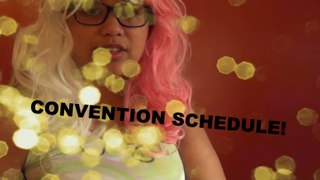 My Convention Schedule 2016 Aki-Con/GeekGirlCon/Vlogger Fair!/