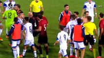 Türkiye - Kıbrıs Rum Kesimi maçında kavga