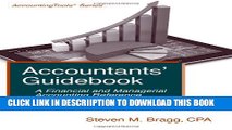 [New] Accountants  Guidebook: A Financial and Managerial Accounting Reference Exclusive Online