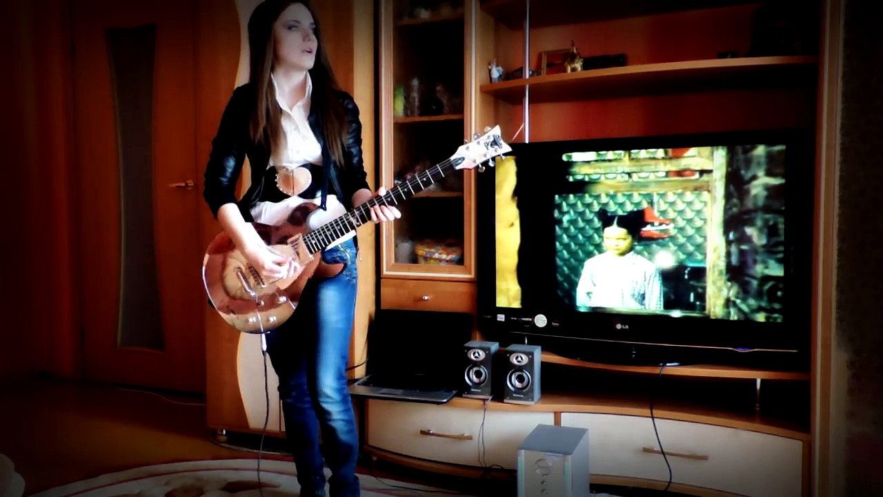 Muse - New Born (piano/guitar cover HD) with improvisations