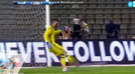 Eden Hazard Fantastic Elastico Skills - Belgium vs Spain - Friendly Match - 01.09.2016 HD