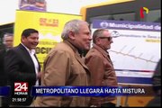 Buses del Metropolitano llegarán hasta Mistura