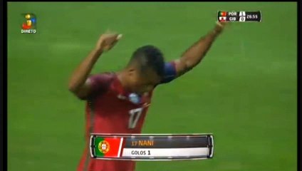 Nani GOAL - Portugal	1-0	Gibraltar 01.09.2016 HD