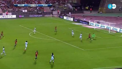 David Silva Goal HD - Belgium 0-1 Spain - 01-09-2016
