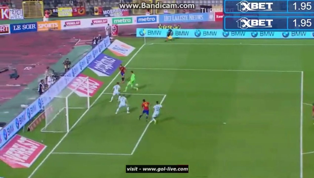 0-1 David Silva Goal HD - Belgium 0-1 Spain - World Friendlies 08.08.2016 HD