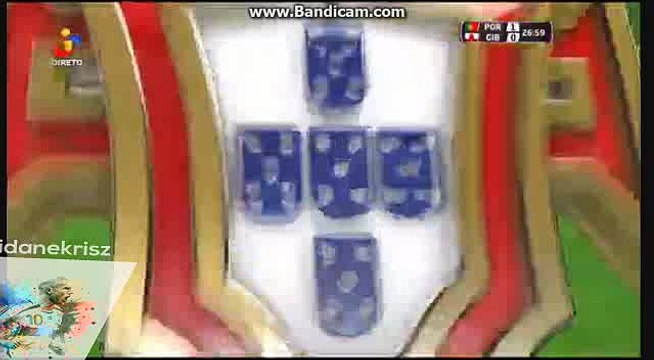 1-0 Luis Nani Amazing Goal HD - Portugal vs Gibraltar - Friendly Match - 01/09/2016