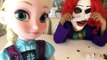 Joker Girl VS Frozen Elsa! Olaf Kinder Surprise Eggs Chocolate Bashing | Naiah and Elli Toys Show