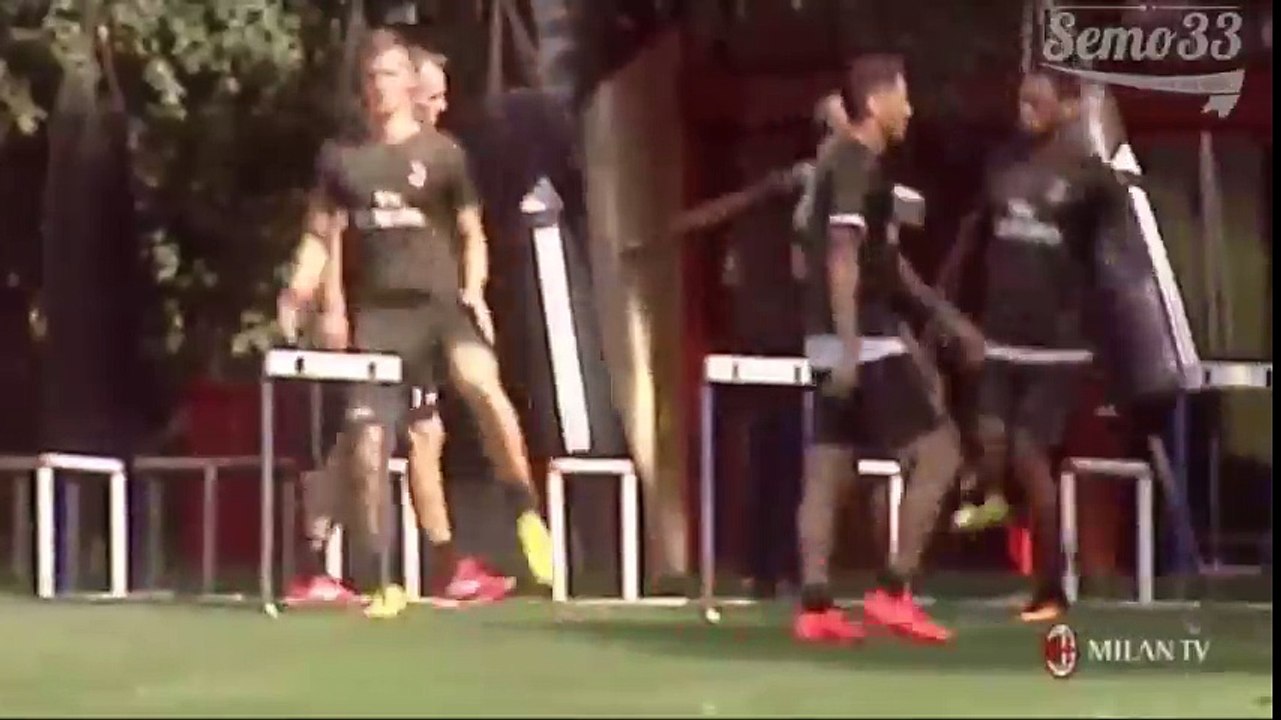 Milan training session 01.09.2016