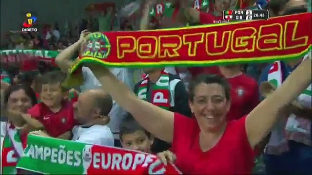 Luis Nani Goal - Portugal vs Gibraltar 1-0 Friendly Match 2016