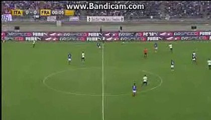 Djibril Sidibe Yellov Card - Italy vs. France - Friendly Match - 01.09.2016 HD