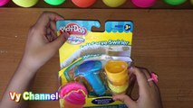 Đồ chơi trẻ em - Bộ làm kem mini Play Doh make ice cream - Vy Channel