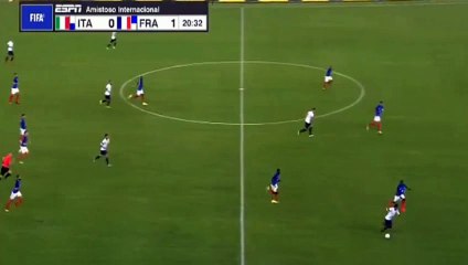 Graziano Pelle GOAL - Italy	1-1	France 01.09.2016