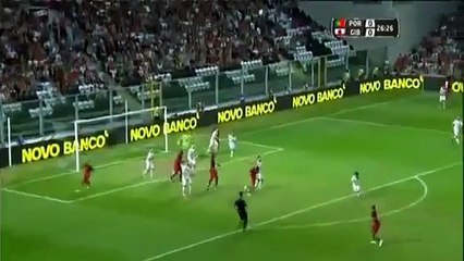1-0 Nani Goal - Portugal vs Gibraltar 1-0 Friendlies 01.09.2016 HD