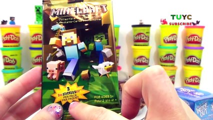 Giant MINECRAFT Play Doh Surprise Cake | TUYC Toys Unlimited