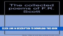 [PDF] The collected poems of F.R. Scott Full Collection