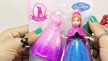 Disney Frozen español!! Play doh frozen anna of arendelle elsa and anna dolls - Disney Princess Toys