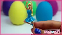 Huevos sorpresa Peppa Pig en español play doh Barbie Frozen Juguetes de Peppa