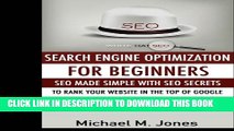 [PDF] SEO: Search Engine Optimization for beginners - SEO made simple with SEO secrets Popular