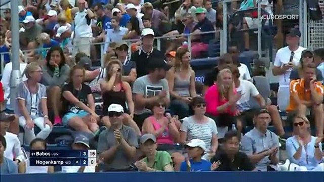 ABD Açık: Tímea Babos - Richel Hogenkamp (Özet)