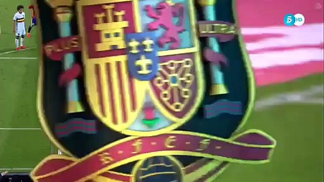 0-2 David Silva Penalty Goal - Belgium vs Spain - 01.09.2016 HD