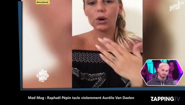 Mad Mag : Raphaël Pépin tacle violemment Aurélie Van Daelen (Vidéo)