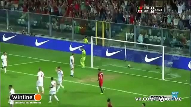 Nani Second Goal Portugal 2-0 Gibraltar Friendly Match 2016 HD