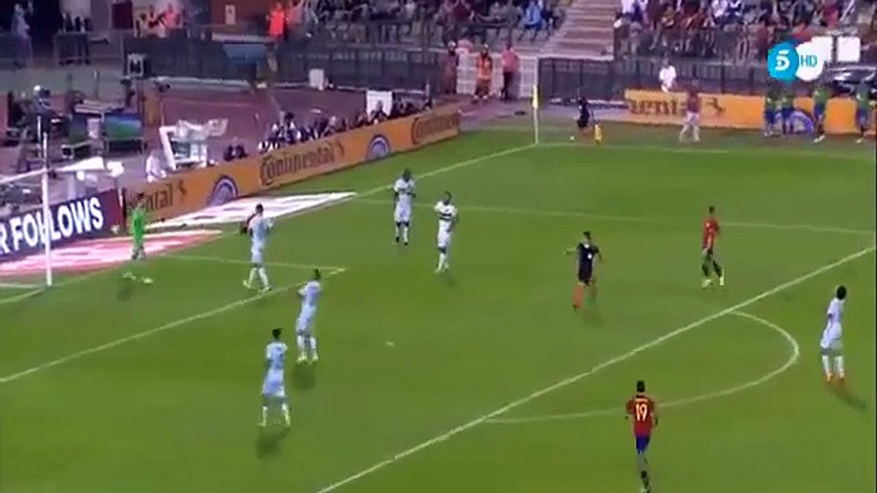 David Silva Goal - Belgium vs Spain 0-2 [1.9.2016] Friendlies