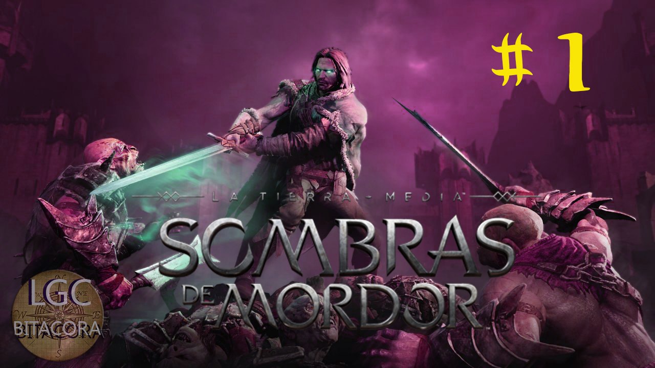 La tierra Media: Sombras de Mordor- PS4  HD -Directo #1