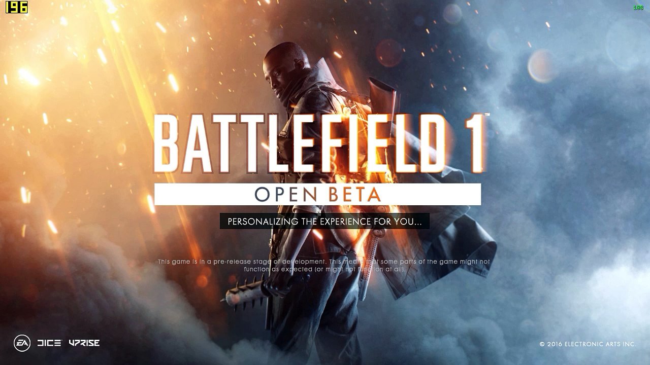 Battlefield 1 Open Beta Gameplay | Shot with GeForce GTX