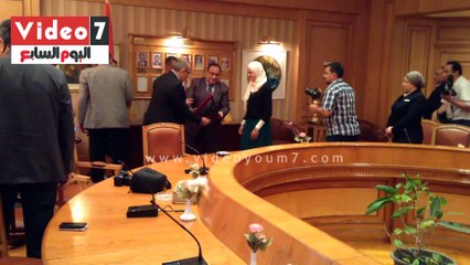 هداية ملاك خلال تكريمها بجامعة حلوان: بإيدينا أن نصبح أفضل