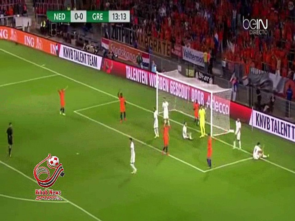 اهداف مباراة ( هولندا 1-2 اليونان ) مباراة ودية