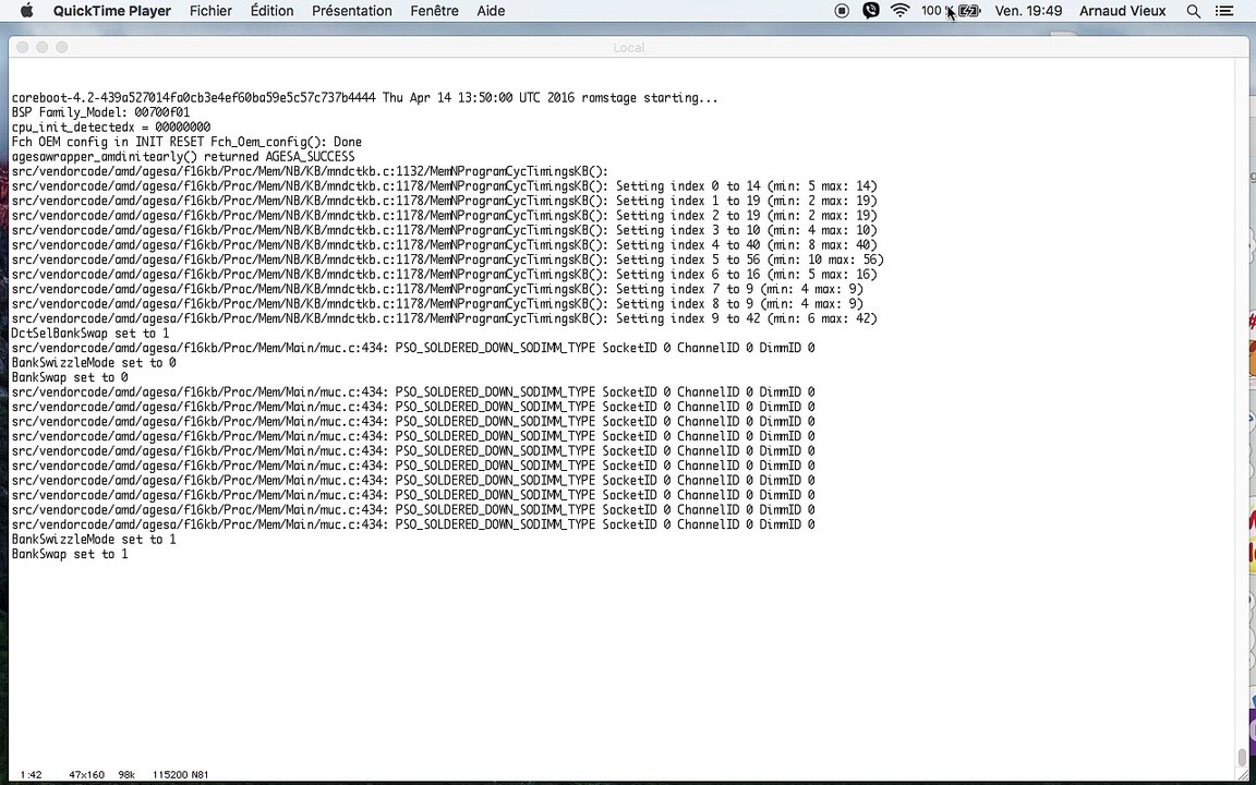 Crt EVAL CoreBoot + AcidOS Ethernet 04-2016