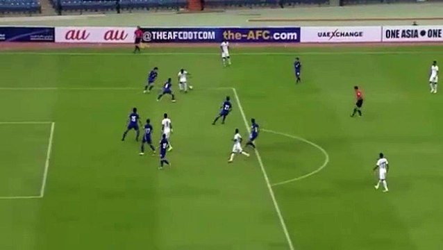 Nawaf Al-Abid penalty goal - Saudi Arabia 1-0 Thailand 01-09-2016