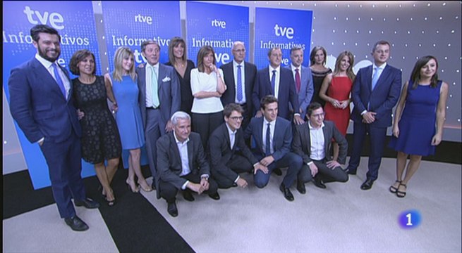 RTVE - Nueva temporada Servicios Informativos - Pieza Telediario (1-9-2016)