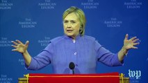 Clinton claims Trump doubts American exceptionalism