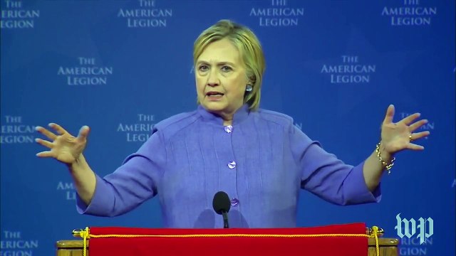 Clinton claims Trump doubts American exceptionalism